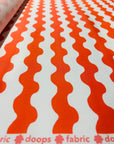Coral Seaweed cotton (CUT PIECE 2M $30)