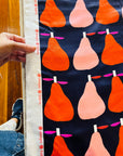 Pink Pear cotton (CUT PIECE 2M $25)