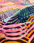 Ripples viscose crepe (CUT PIECE 80CM $8)