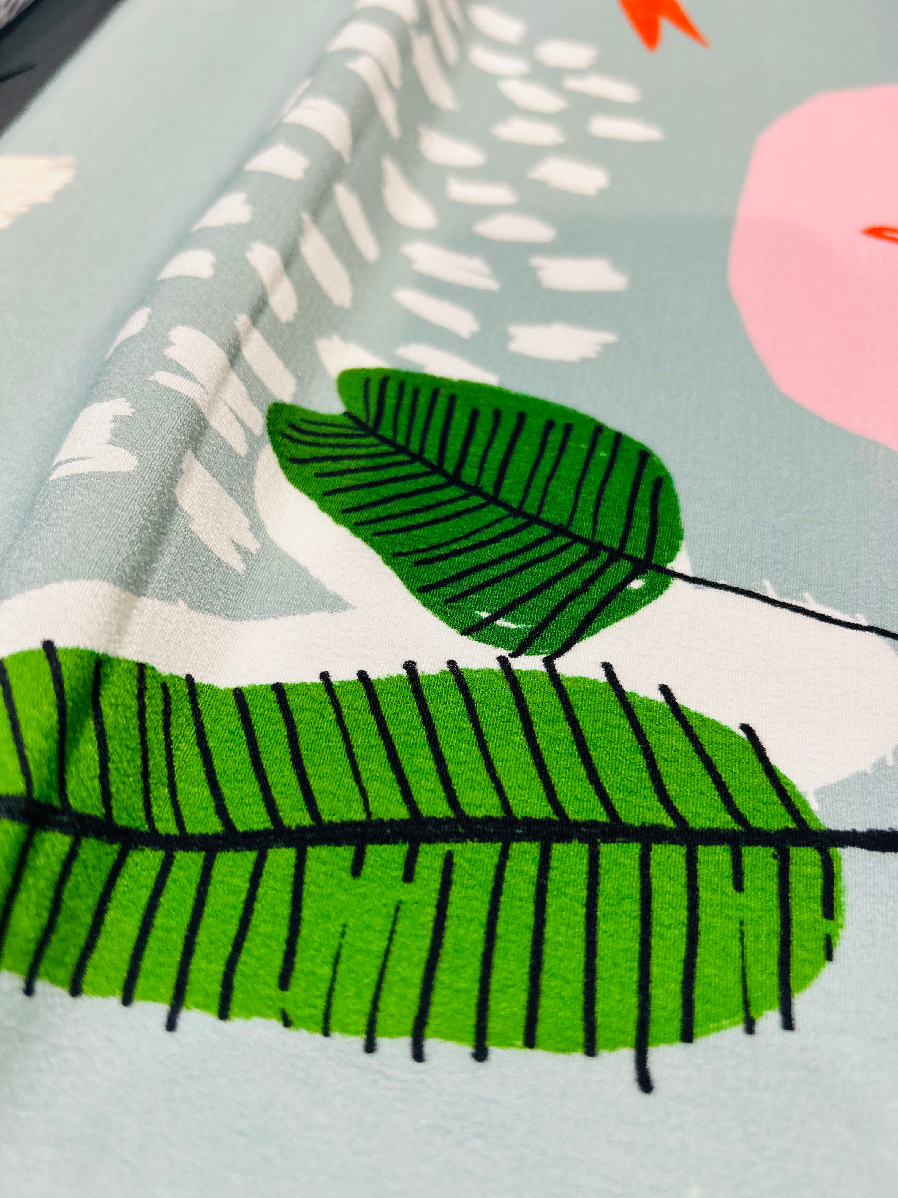 Spells mint viscose crepe