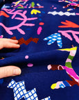 Jardiniere viscose crepe (CUT PIECE 2M $30)