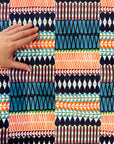 Cacti weave cotton linen (CUT PIECE 1M $10)
