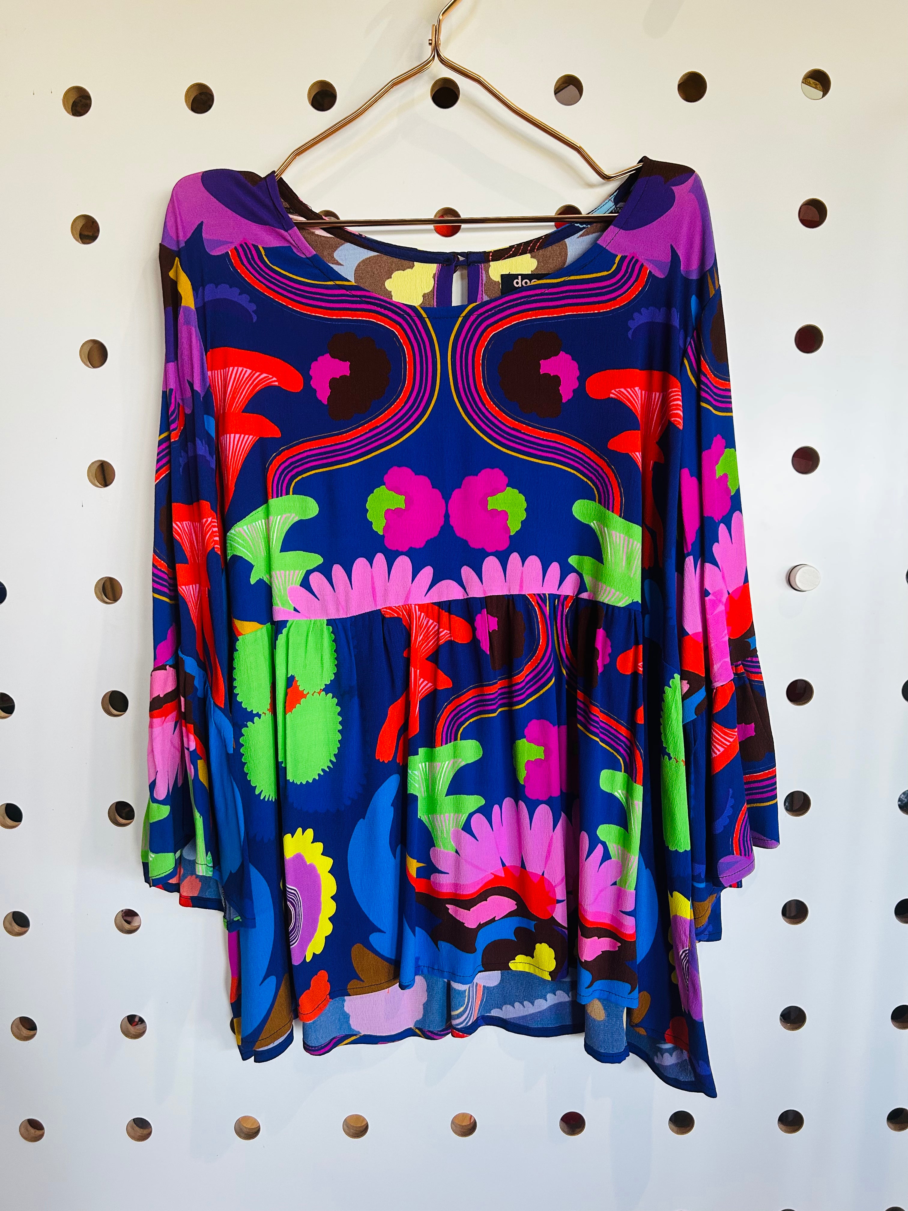 SECONDS/SAMPLE Night Bloom Euphoria Pleated Top