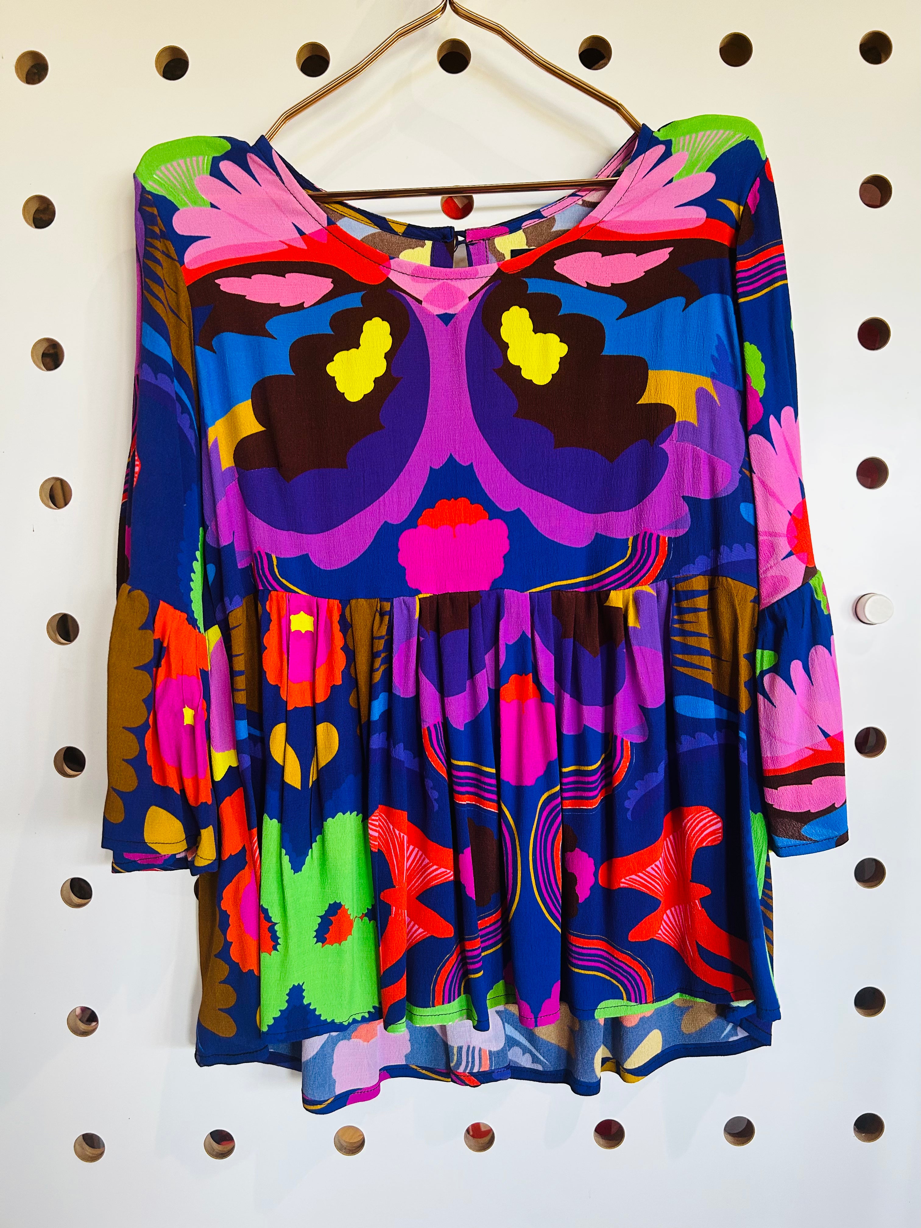 SECONDS/SAMPLE Night Bloom Euphoria Pleated Top