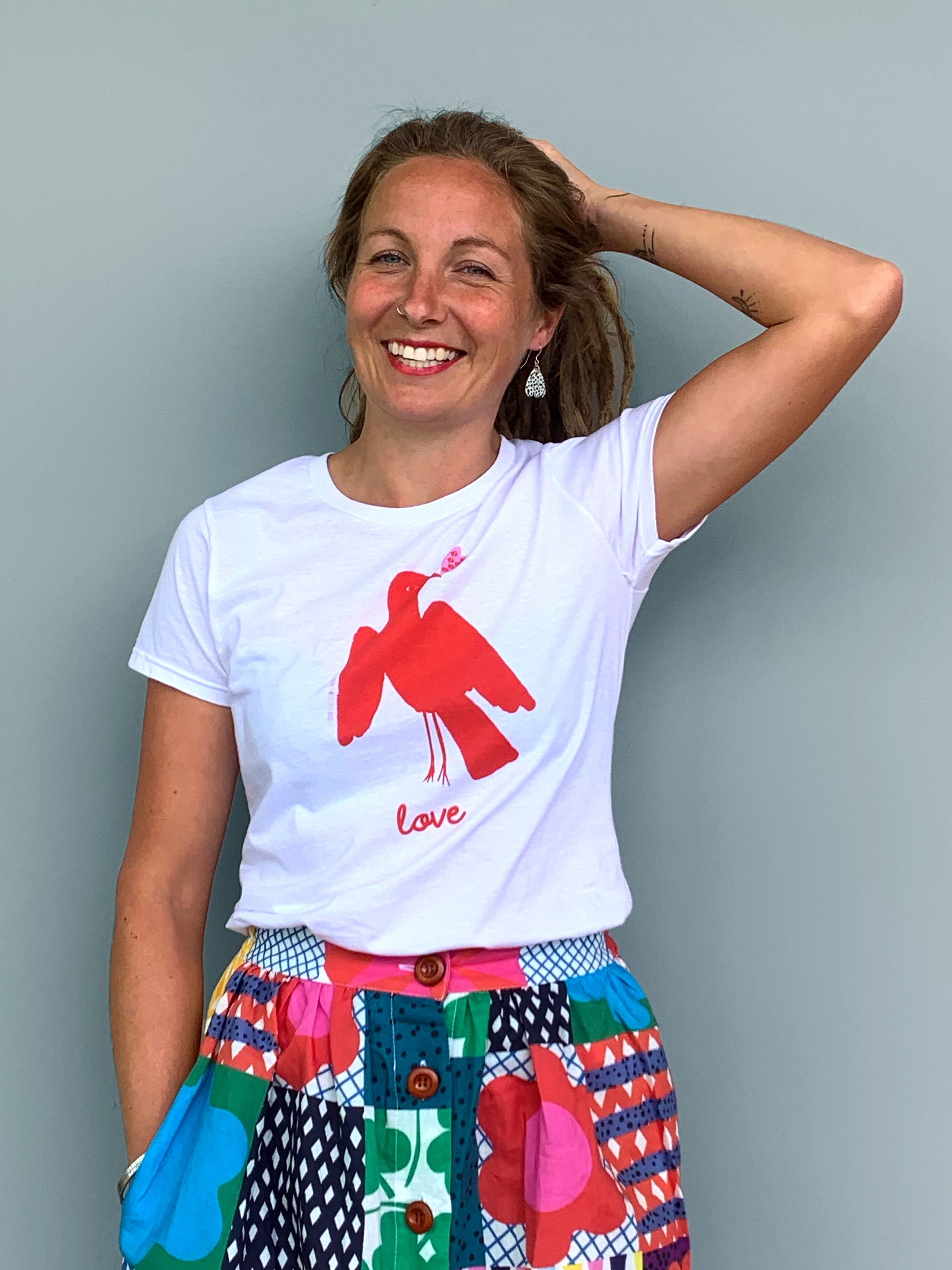 Love Bird 100% cotton T'shirt