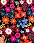 Blink Bloom viscose crepe piece 45cm