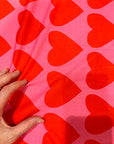 Red Hearts jersey (CUT PIECE 1.4M $20)