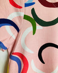 (LAST ONE) Colour Petals (peach) jersey Tshirt SMALL MARKS