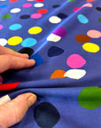 Large Confetti (blue) cotton (CUT PIECE 2M $30)