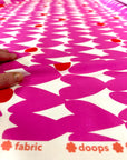 Sweet Pink Love cotton (CUT PIECE 2.2M $30)