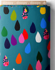 Rain Love (teal)