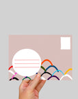 Colour Hills (large) A5 Postcard (4629666922592)