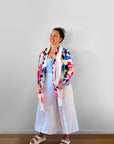 Confetti 95% cotton 5% Silk Scarf/Sarong