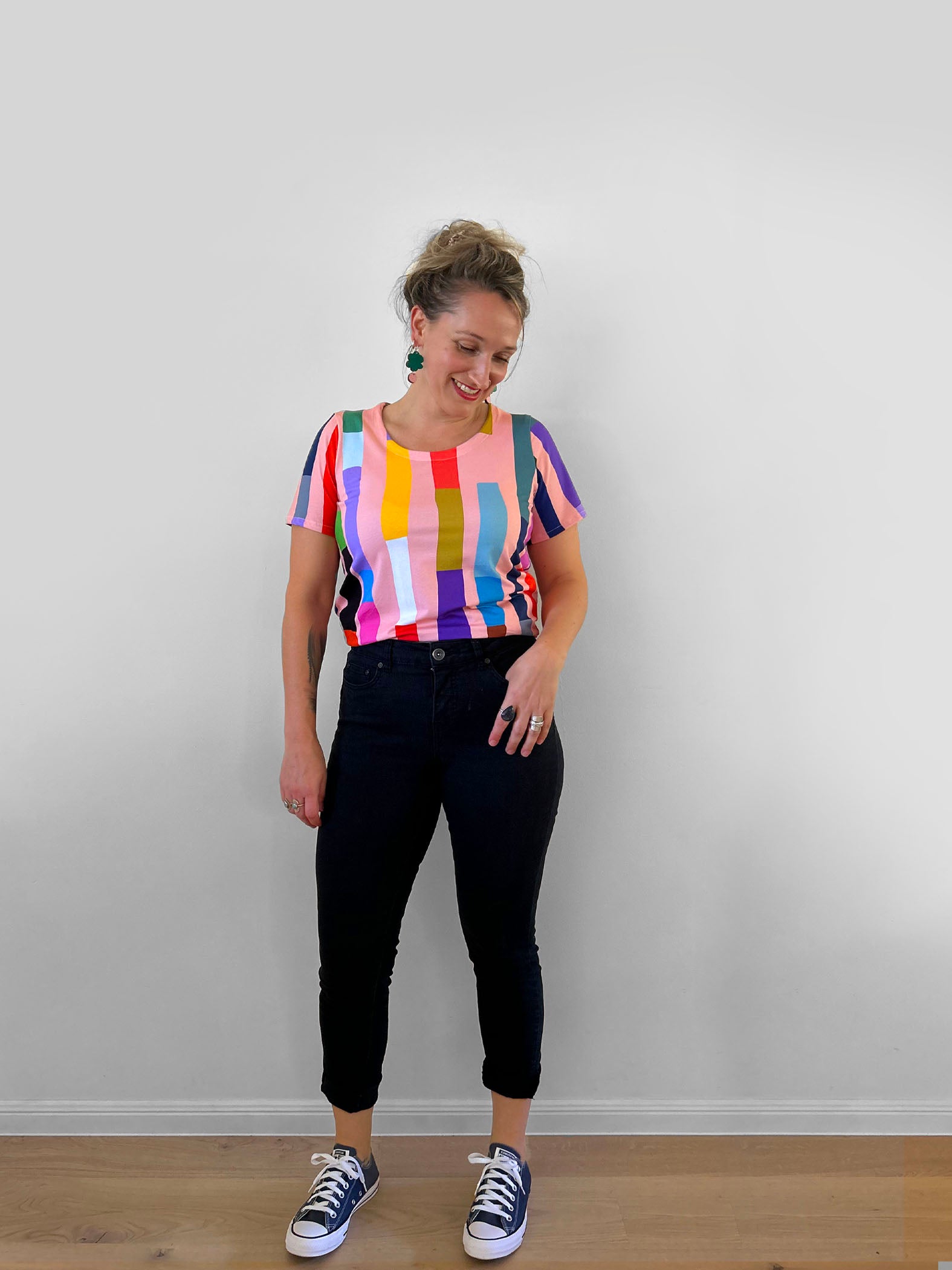 Doops Lines Jersey T'shirt
