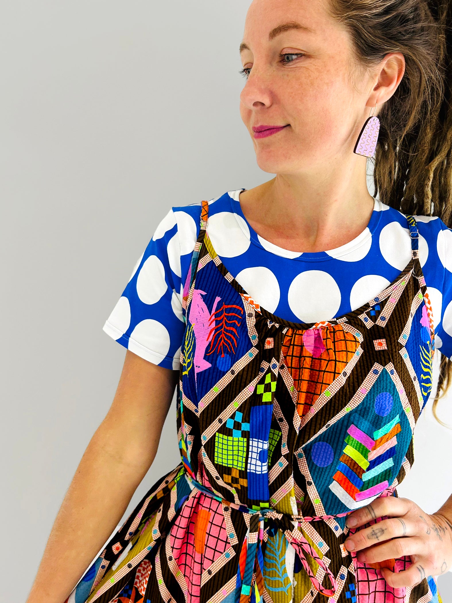 Blue Pop Top (SAMPLE XS)