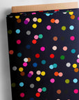 Confetti (navy) cotton (CUT PIECE 90CM $12)
