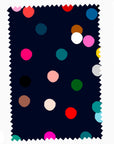 Navy Confetti cotton linen (4554256679008)