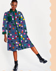 Large Confetti (blue) cotton (CUT PIECE 2M $30)