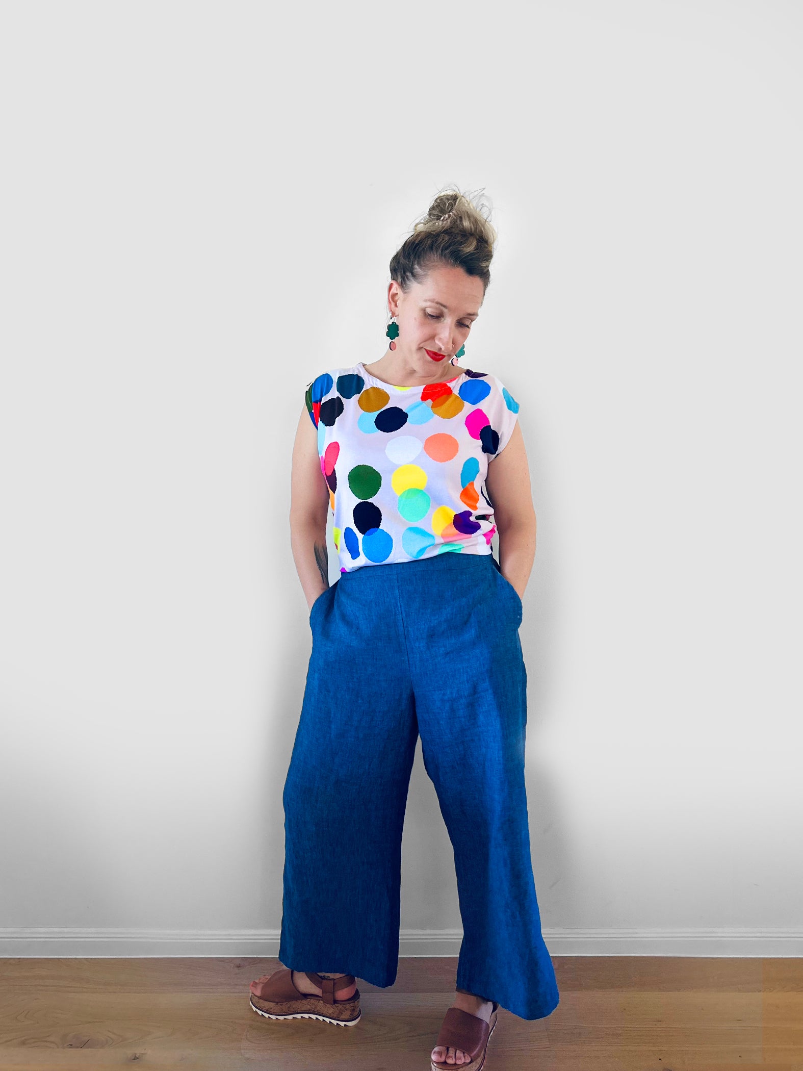 Large Confetti Jersey T'shirt