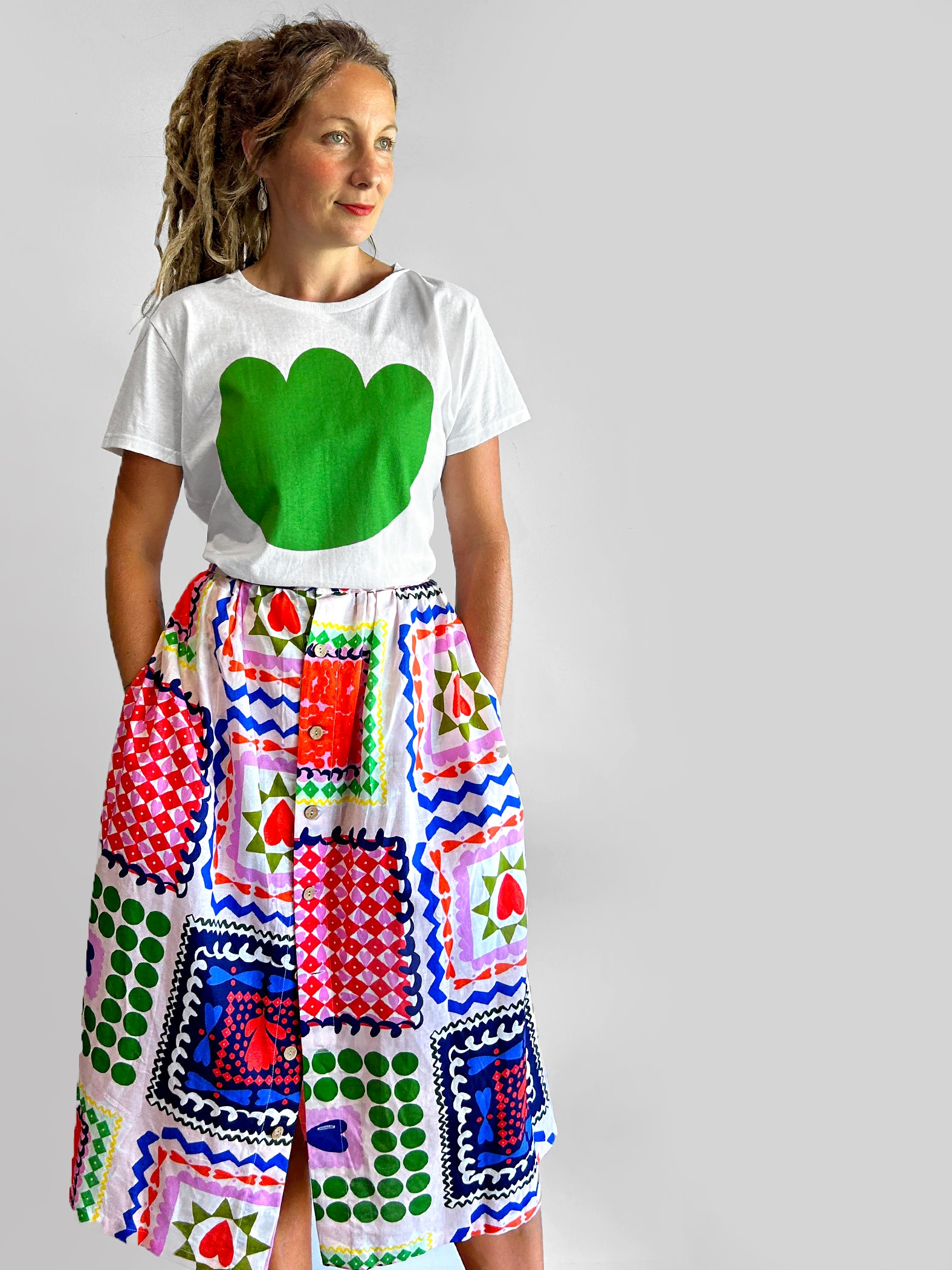 Clover Print T-shirt main image 0