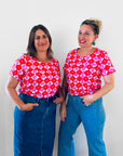 Diamond Hearts Jersey T'shirt