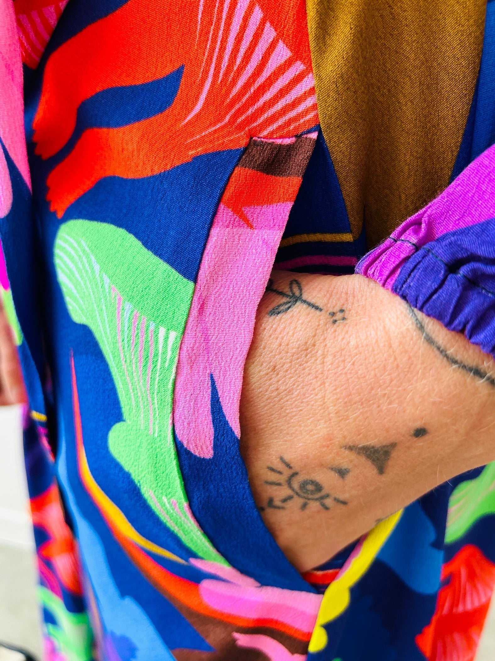 SECONDS/SAMPLE Euphoria Wrap Dress- No tie