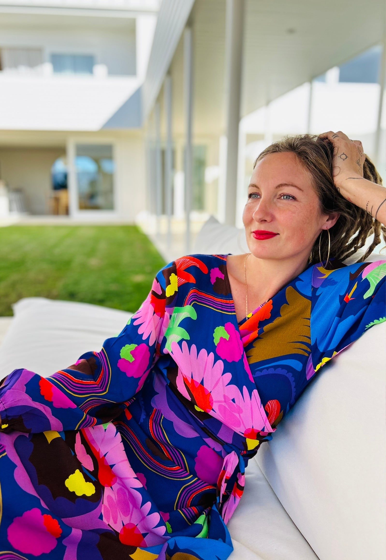 SECONDS/SAMPLE Euphoria Wrap Dress
