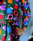 Sweet Tulips linen cotton top