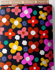 Daisy Pop Cotton Jersey (CUT PIECE 1.1M $10)