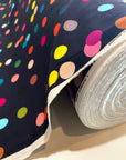 Navy Confetti cotton linen (4554256679008)