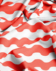 Coral Seaweed cotton (CUT PIECE 2M $30)