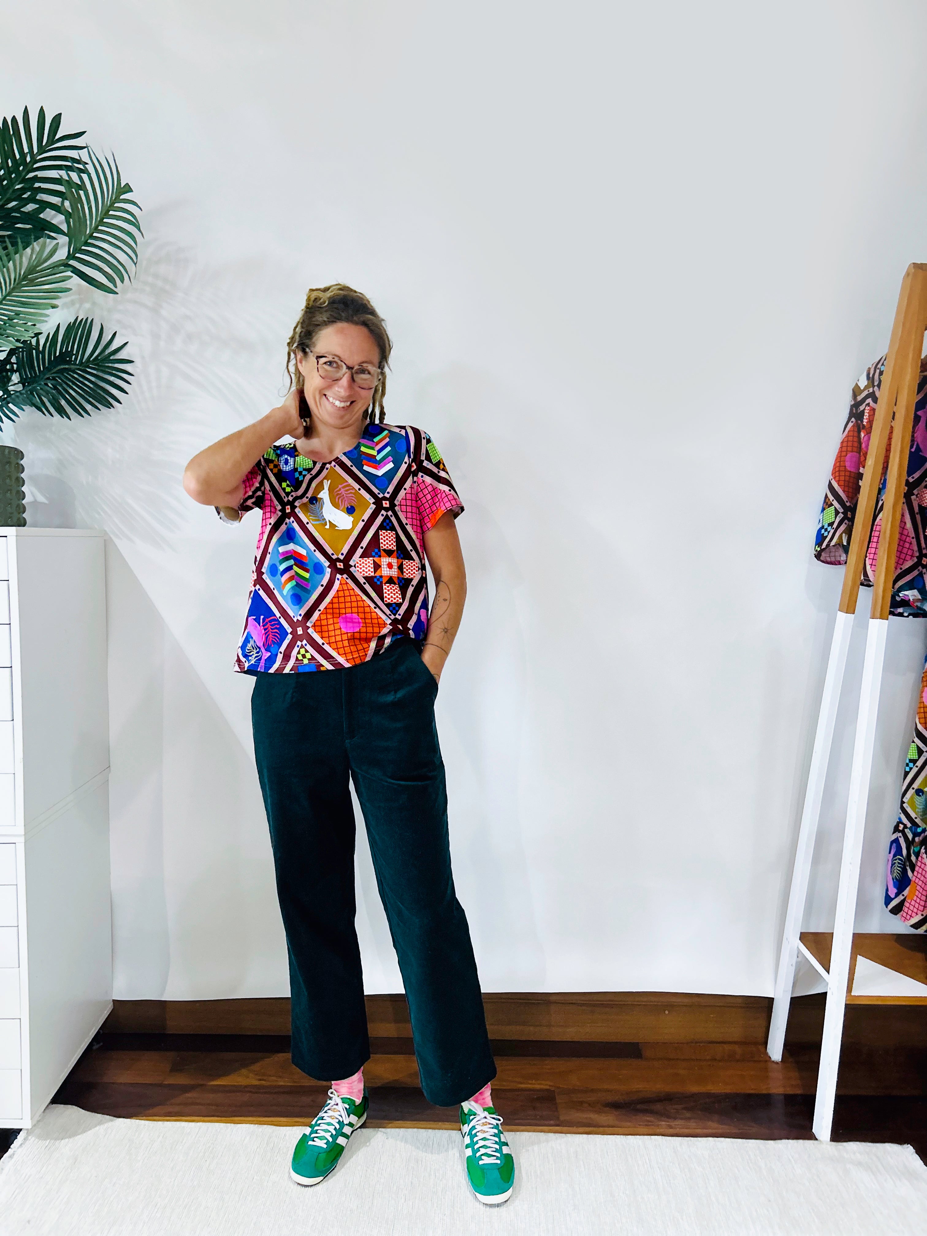 Bunny's Patchwork Top