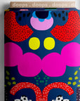 Kooki (blue) cotton (CUT PIECE 1.8M $25)