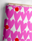 Sweet Pink Love cotton (CUT PIECE 2.2M $30)