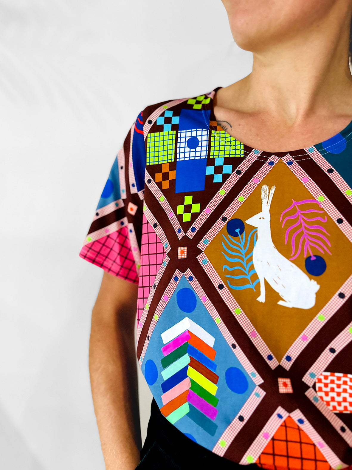 Bunny's Patchwork Top