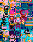 Ripples viscose crepe (CUT PIECE 80CM $8)