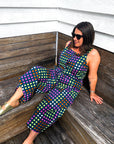 Lumo Check cotton seersucker (CUT PIECE 2M $30)