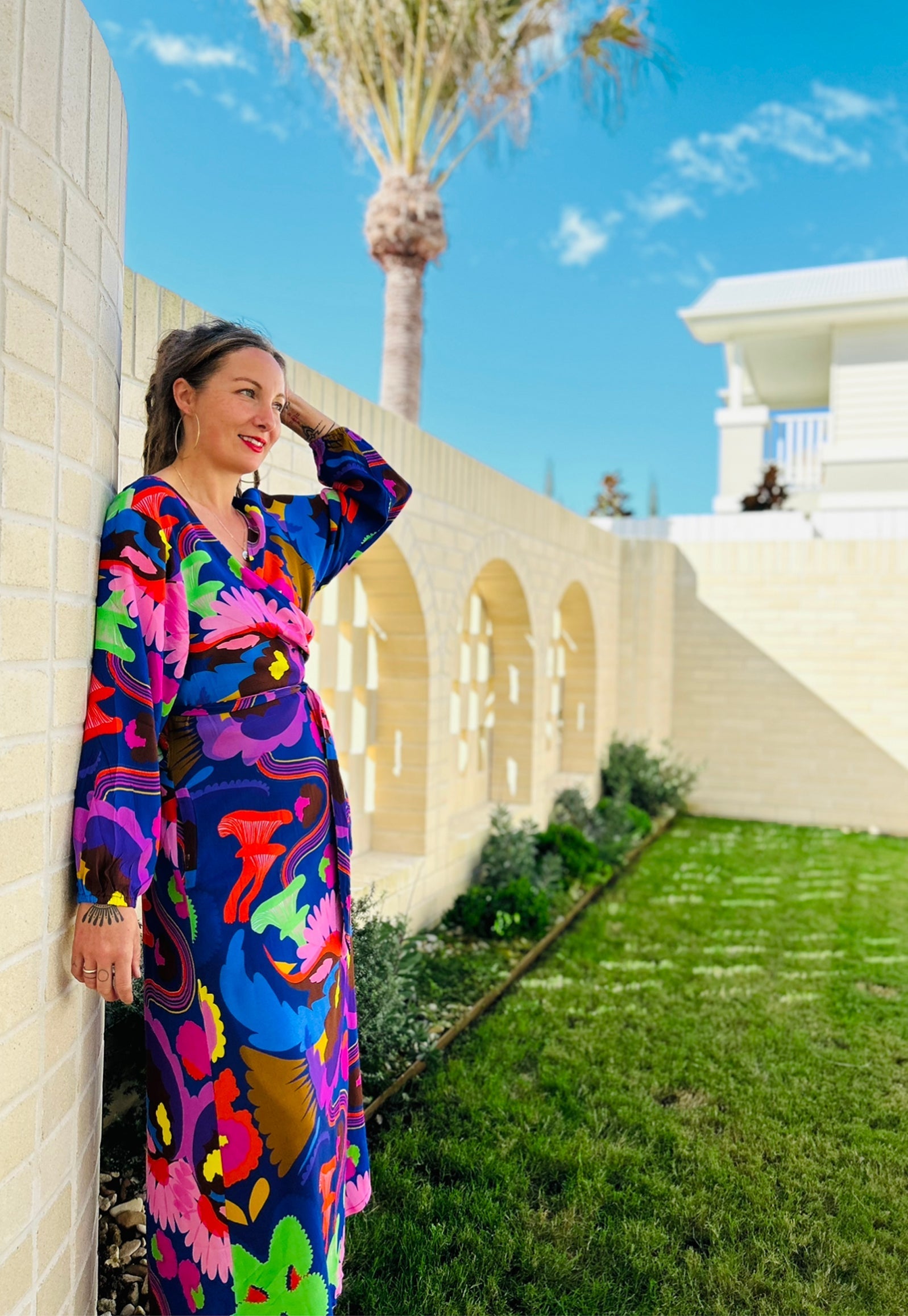 SECONDS/SAMPLE Euphoria Wrap Dress