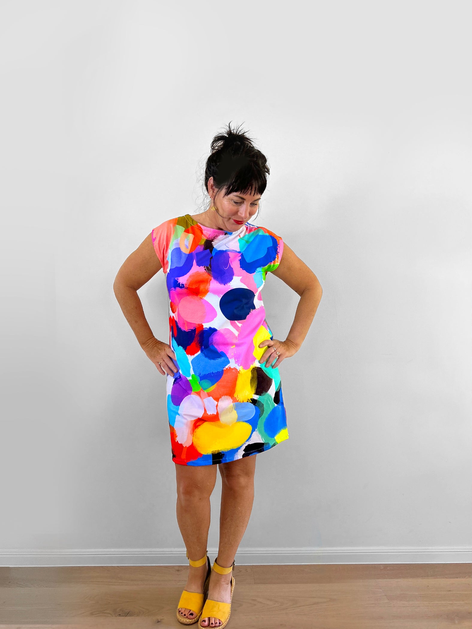 Doops Colour Splat Jersey T'dress