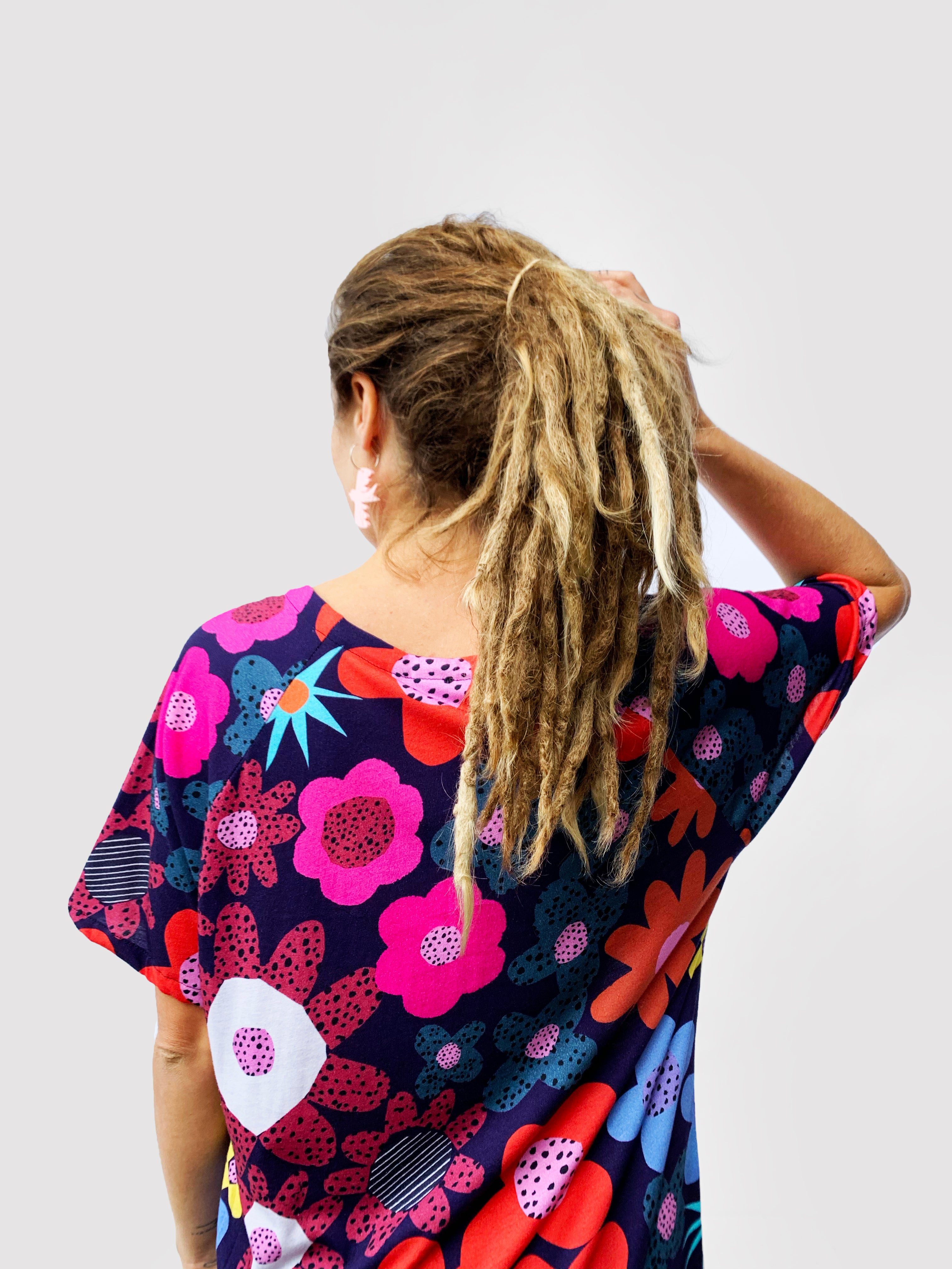 Blink Bloom 100% organic jersey T'dress (4637672046688)