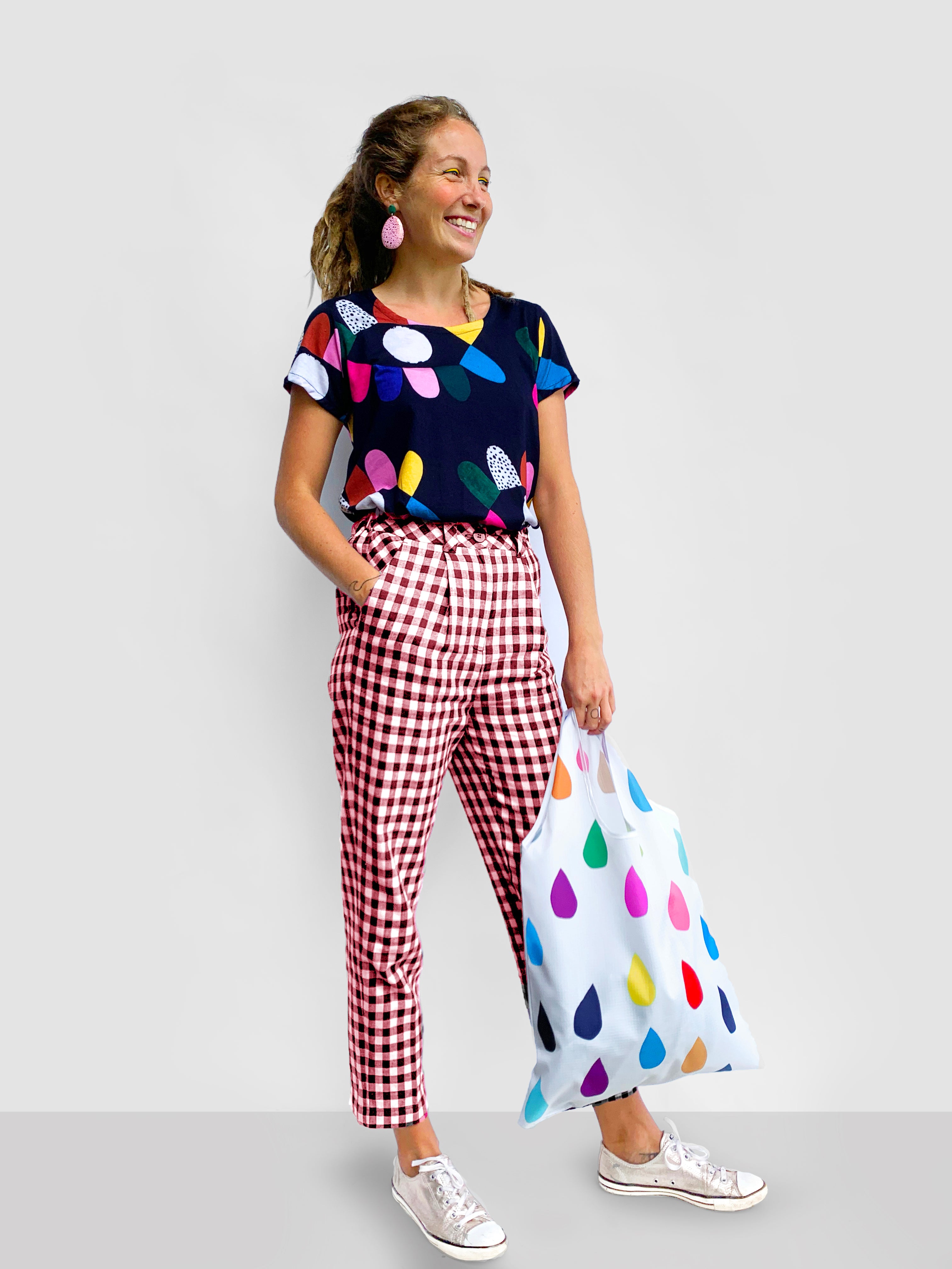 Colour Drops Bag (comes with pouch) (4619637948512)