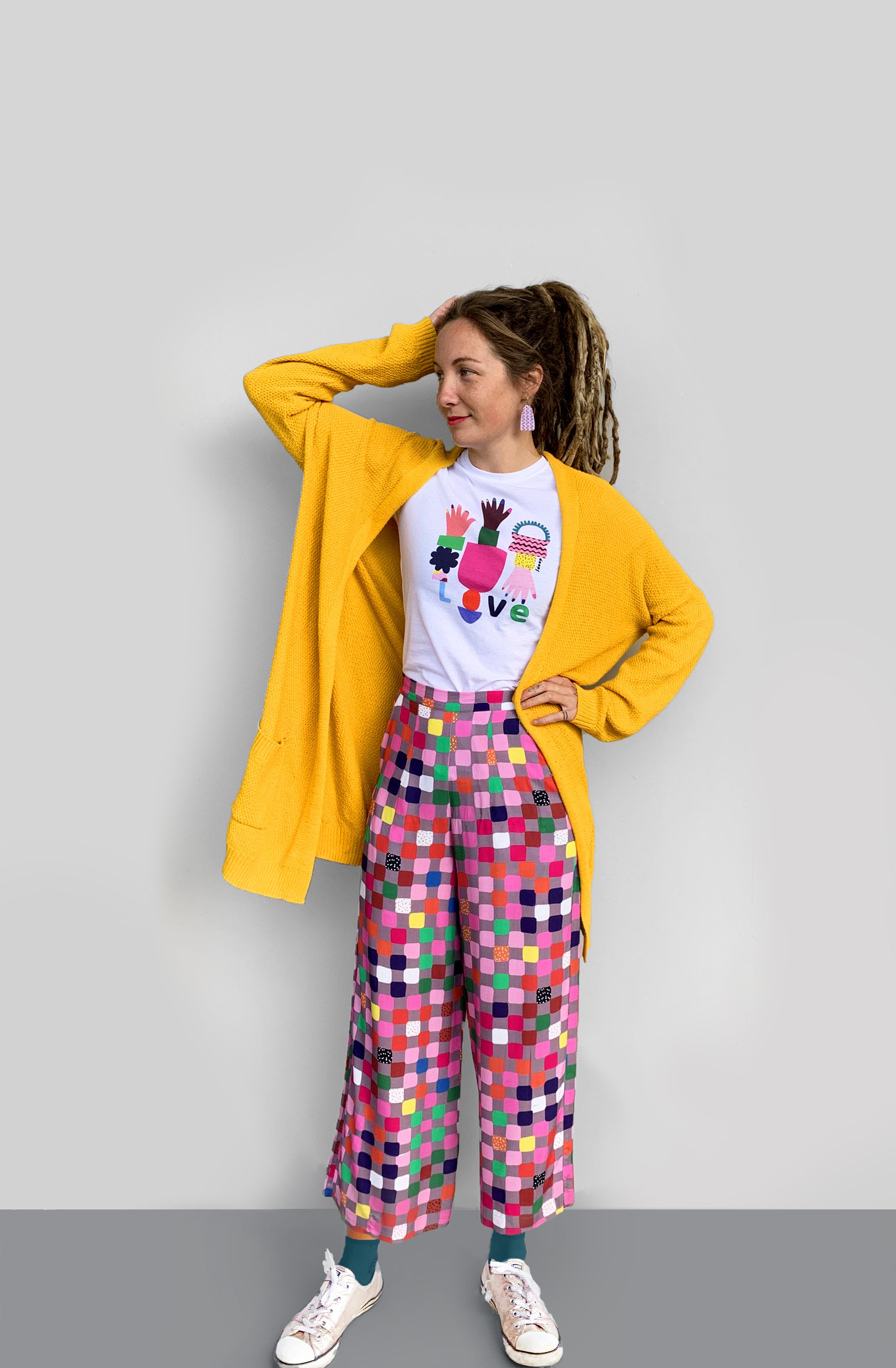 Check Bomb 100% cotton pants (6843098792089)