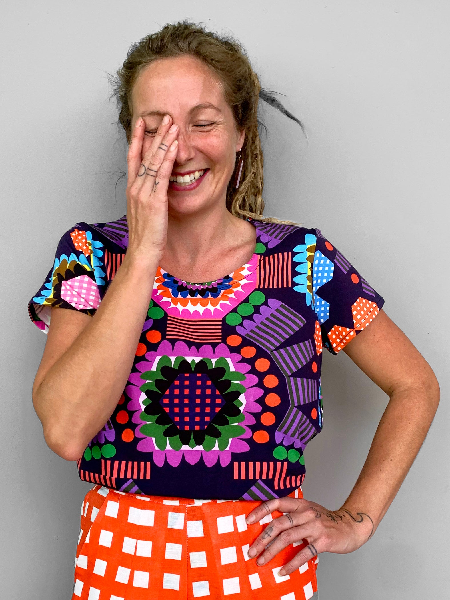Florence Flower jersey Tshirt