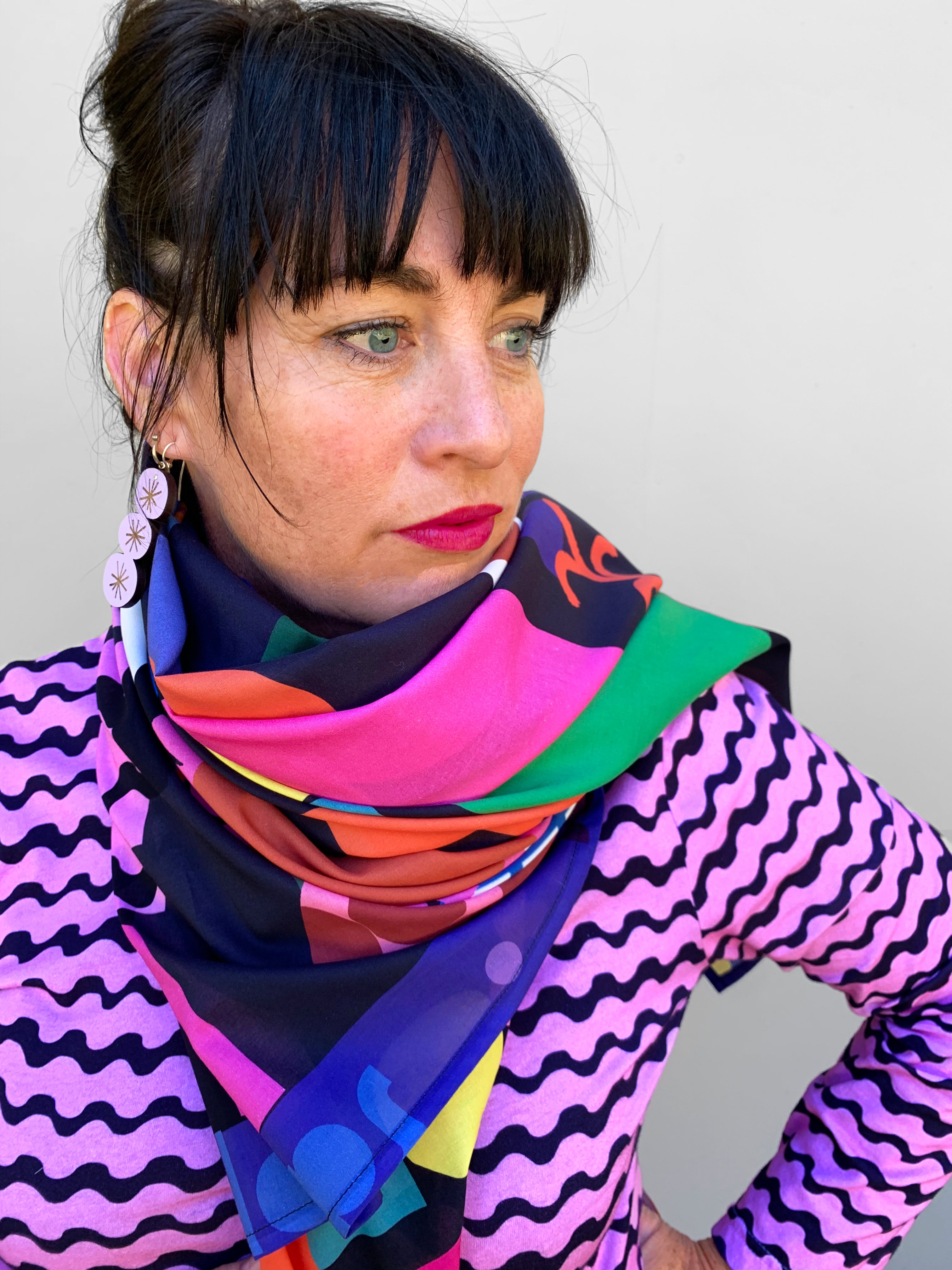 The Bond 100% cotton scarf (6858476847257)