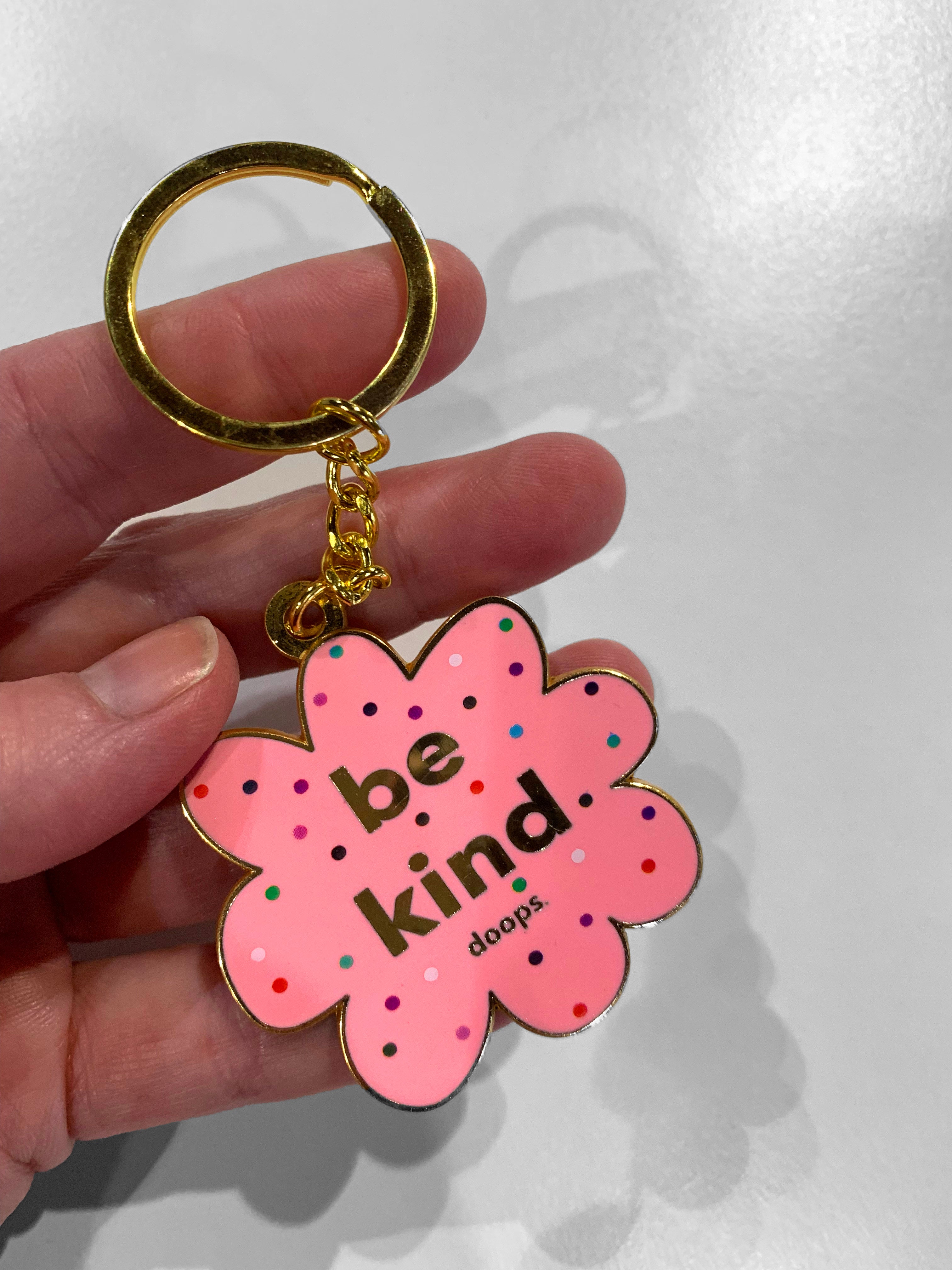Seconds Be Kind Key Ring