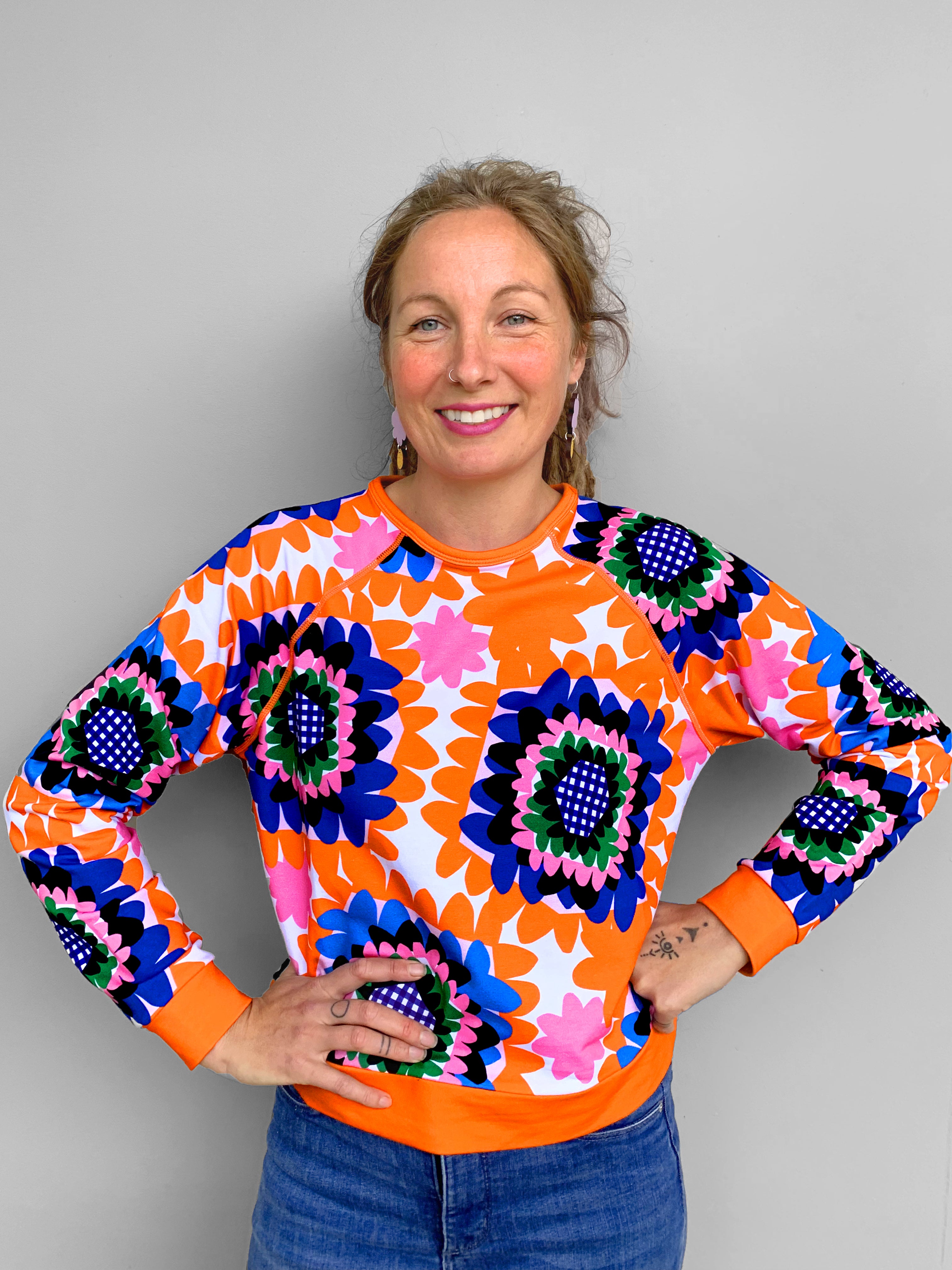 LAST ONES Florence Flower Jumper