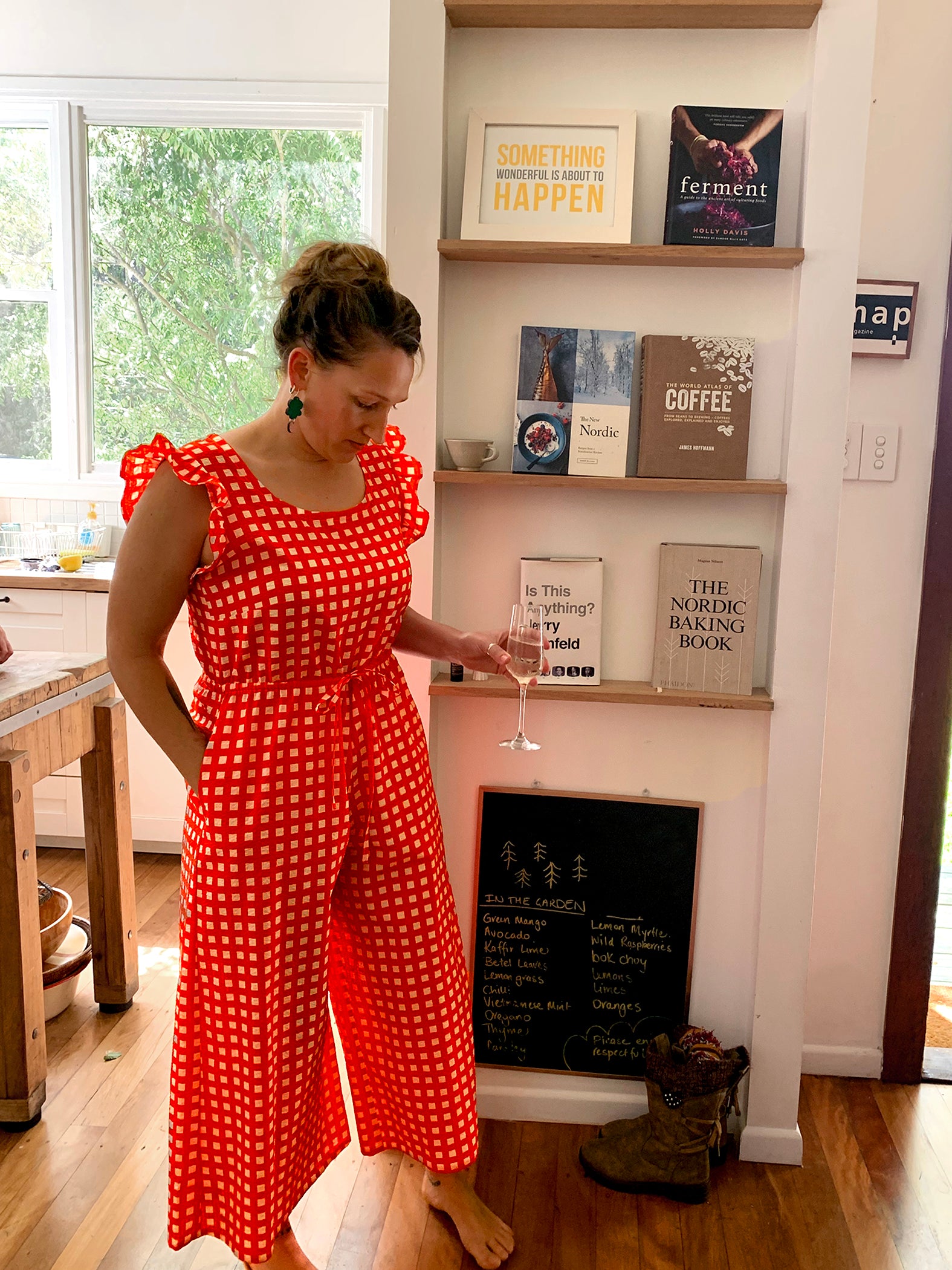 Lumo Check jumpsuit (2 fabric options) seersucker cotton or linen cotton