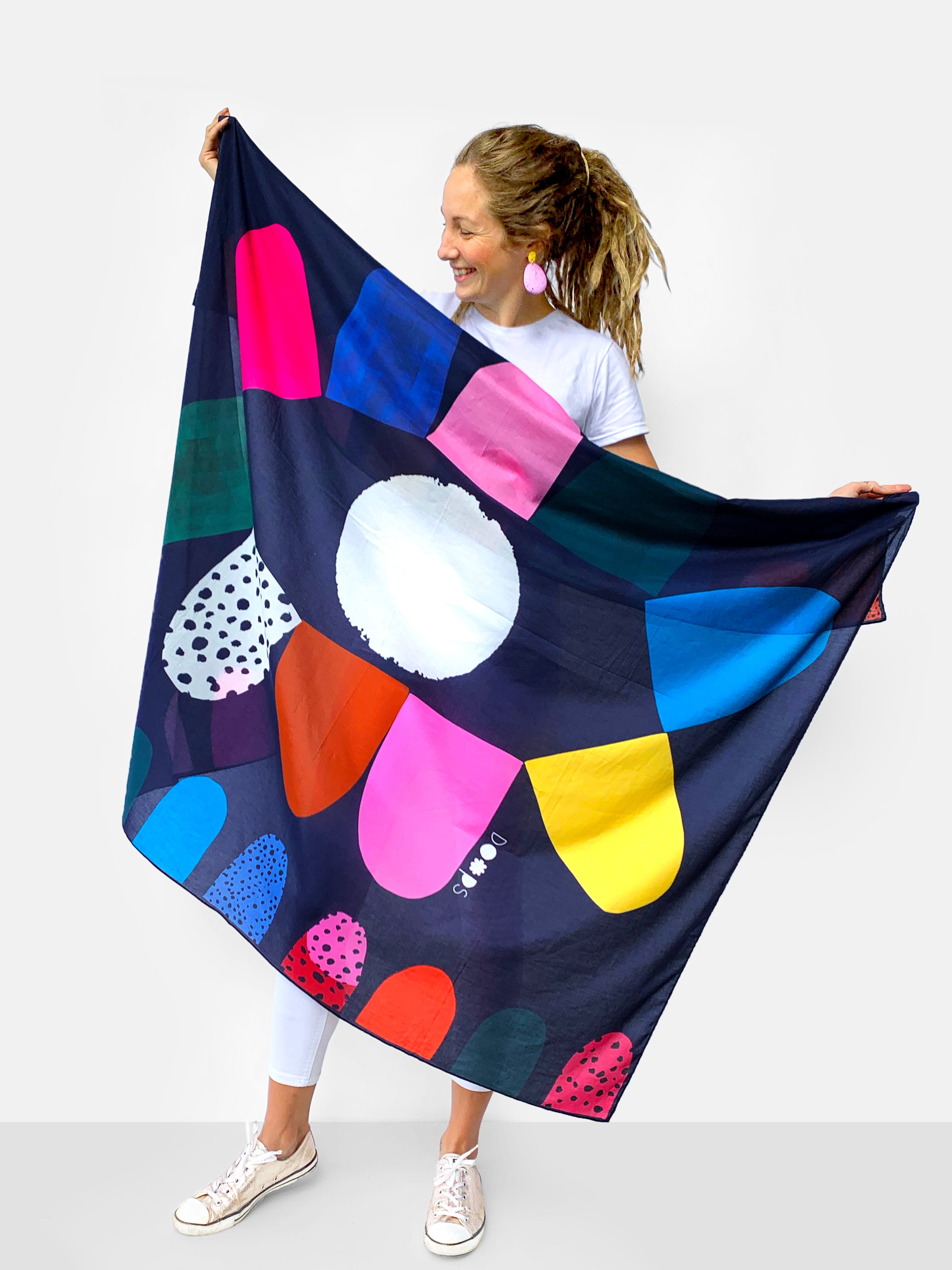 Blink 100% cotton scarf (4636103114848)