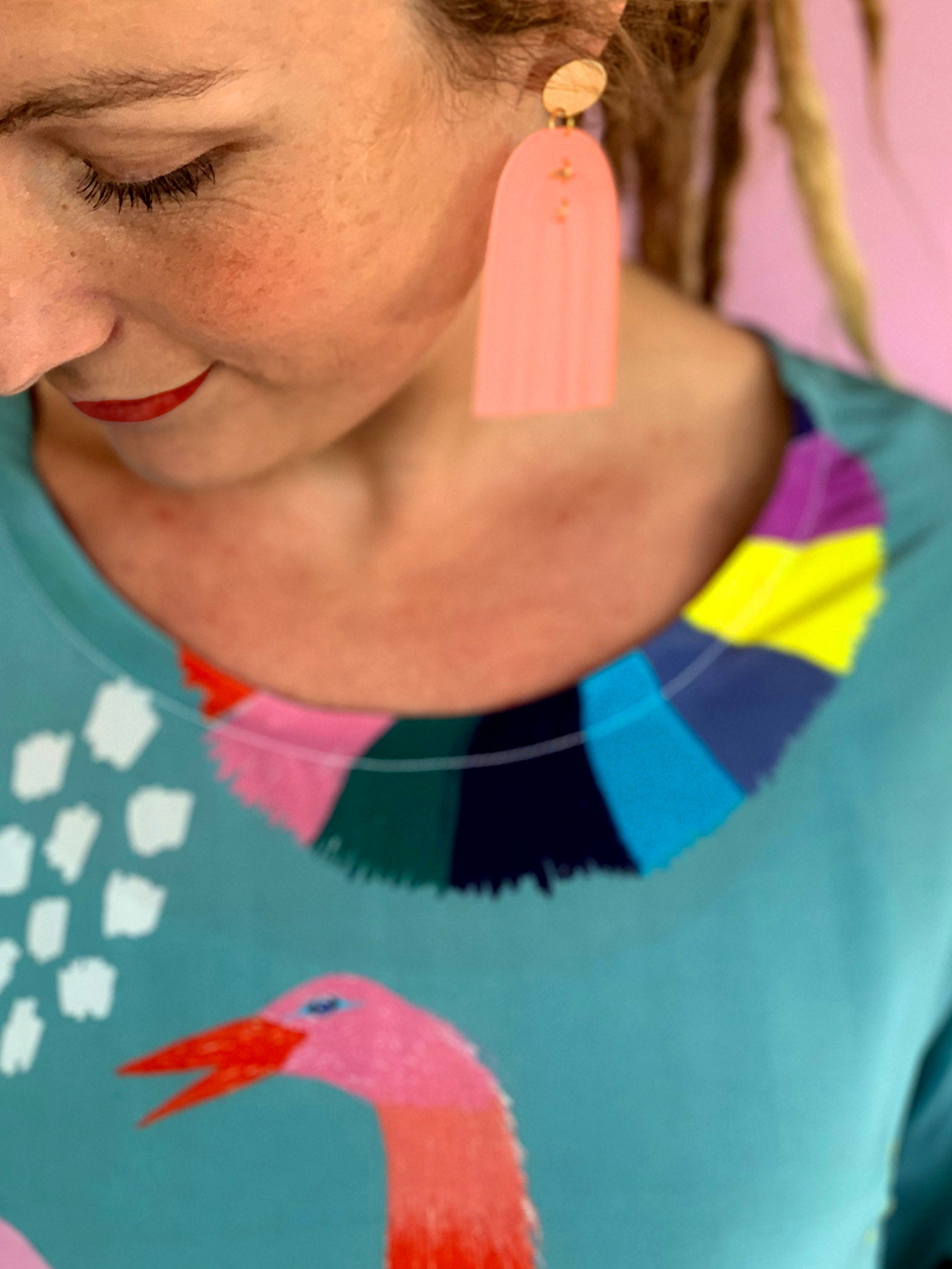 Spells mint viscose crepe