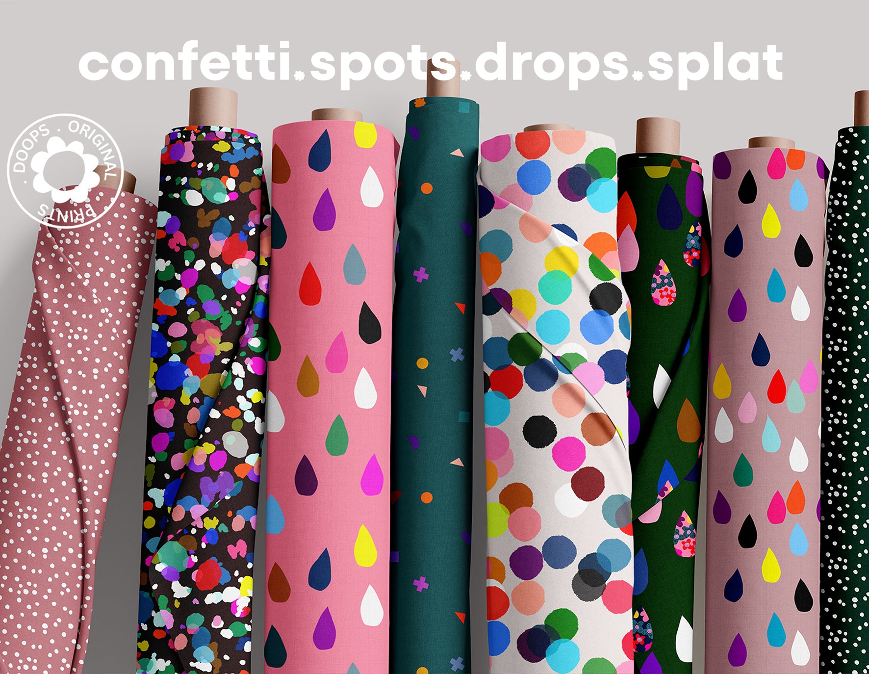 Confetti . Spots . Drops . Splat